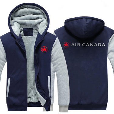 CANADA AIRLINES JACKETS FLEECE SWEATSHIRT